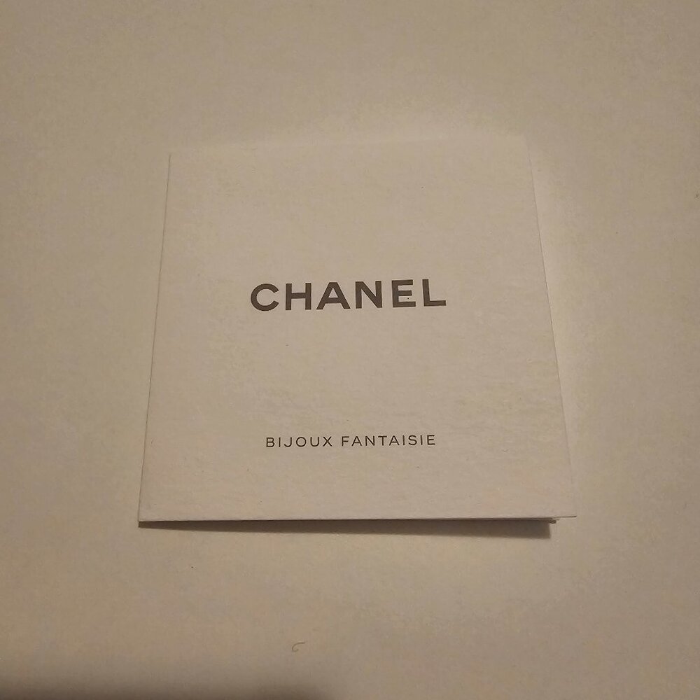 Authentic Gold Chanel Interlocking Cc Ring - image 5